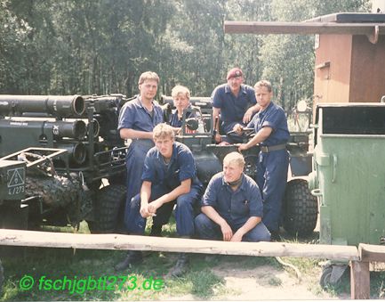 4. FschJgBtl 273 1987 Munster Lehrvorführung Fahrzeuge des Heeres