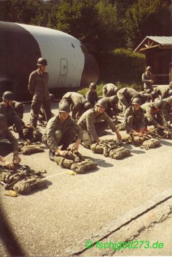 Fallschirmspringerlehrgang Luftlande- Lufttransportschule Altenstadt