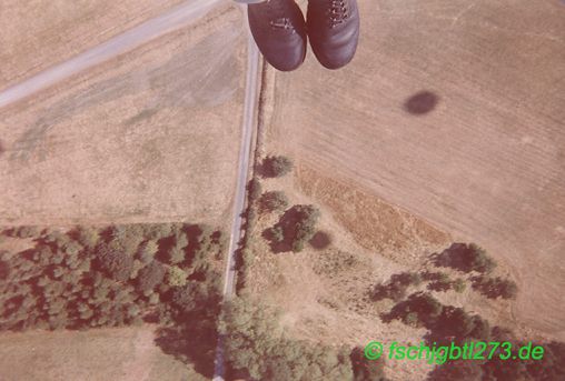 Fallschirmsprung aus Transportflugzeug C160 Transall