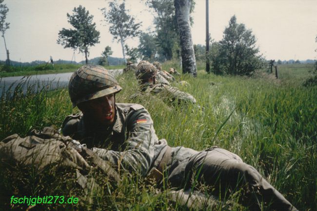 Gesichter unserer Fallschirmjäger im Tagesgeschäft