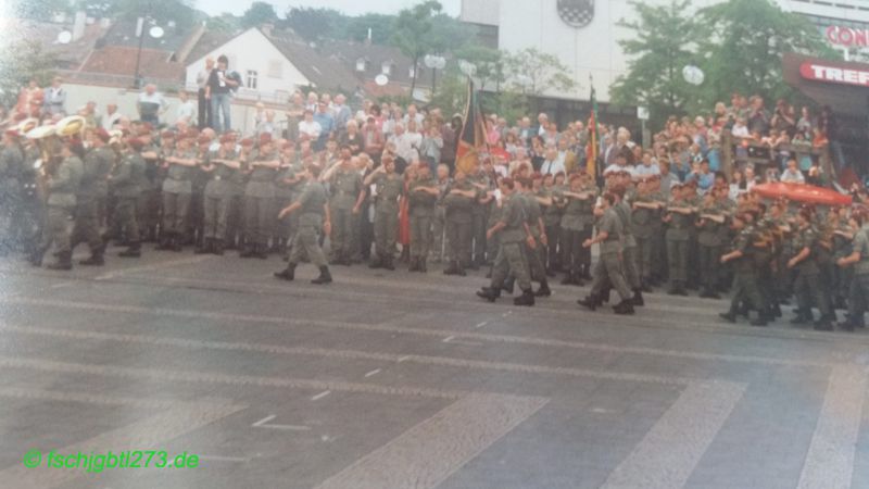 10 Jahre fallschirmjägerbataillon 273 1992