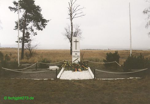 Gedenkstein belgische Fallschirmjäger