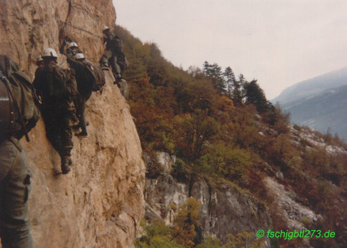 Klettersteig Italien Alpini Paracadutisti Monte Cervino