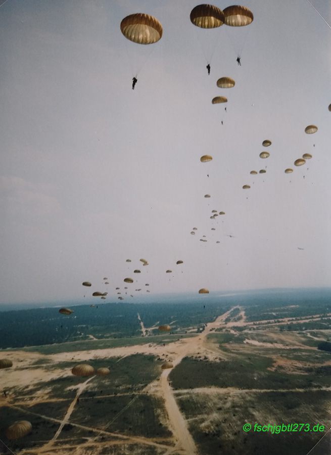 3. Kp FschJgBtl 273 in Fort Bragg, NC, USA, home of the airborne