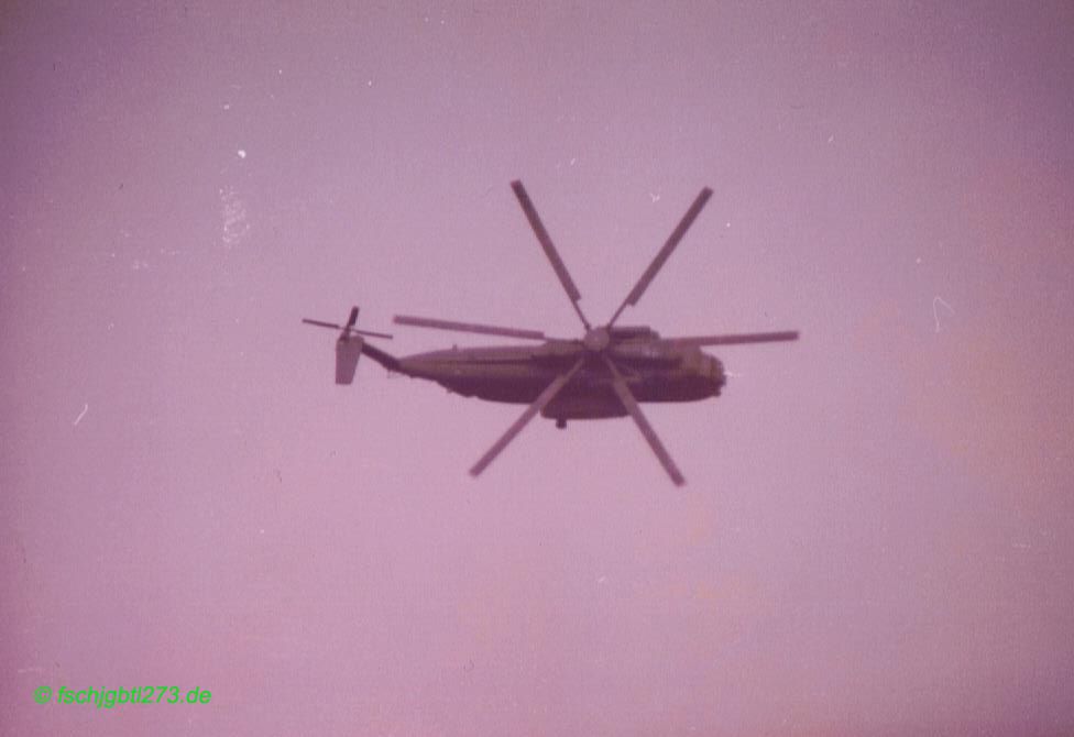 4. FschJgBtl 273 1982 Herbst Fallschirmsprungdienst CH-53