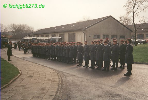 Bataillonsübergabe 1990