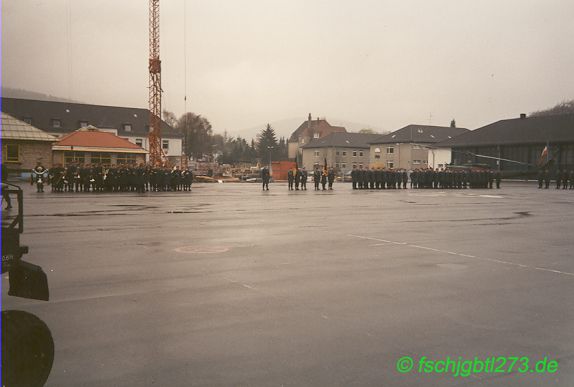 Bataillonsübergabe 1990