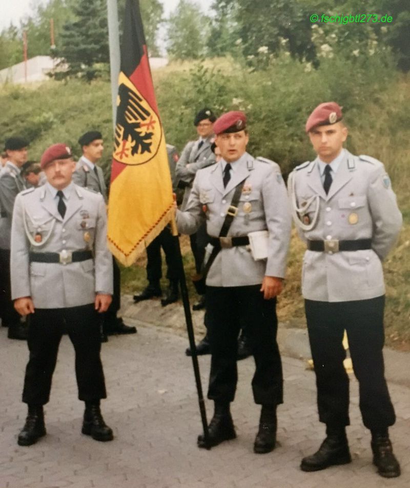 4. FschJgBtl 273 nach 1992 Gelöbnis in Oldenburg