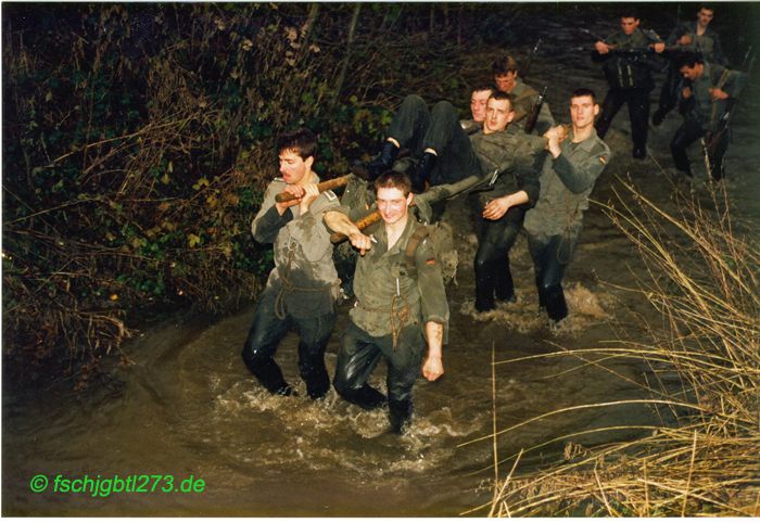 Commandolehrgang Belgien Marche-Les-Dames 1987